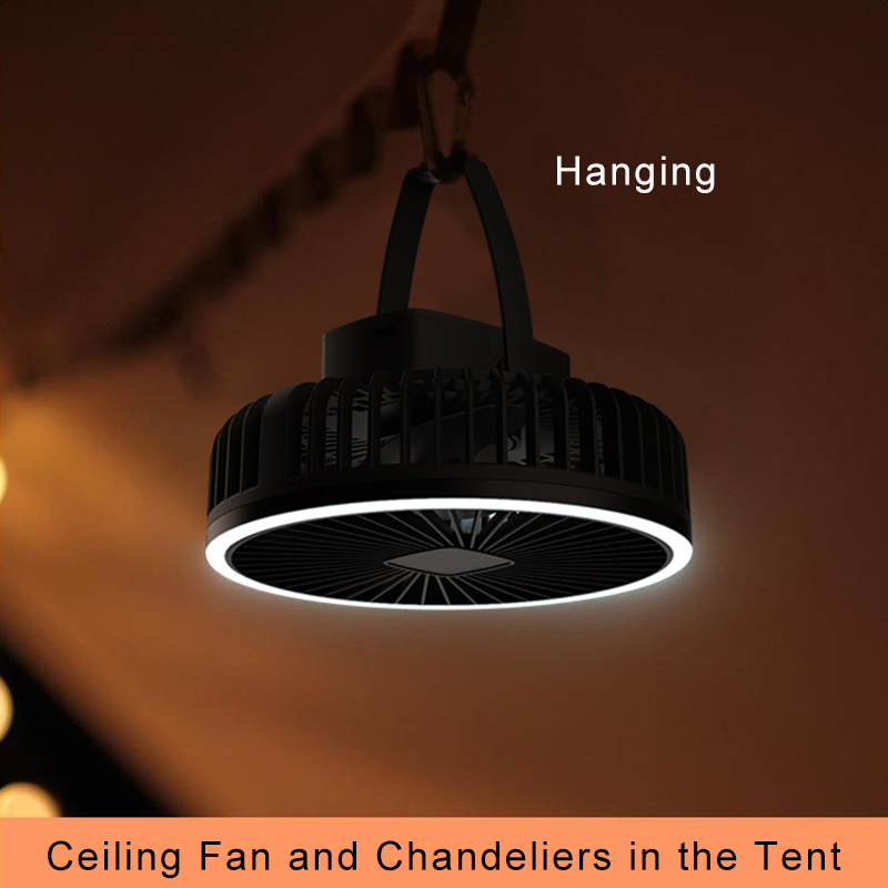 Portable Camping Fan 10000mAh  - Home Office Form incelemesi ve fiyatı