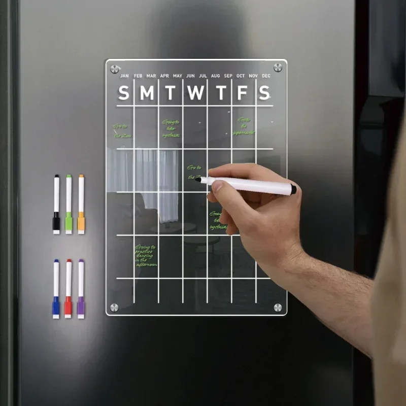 Fridge Magnet Sticker Clear Ac - Magnetic Calendar Board incelemesi ve fiyatı