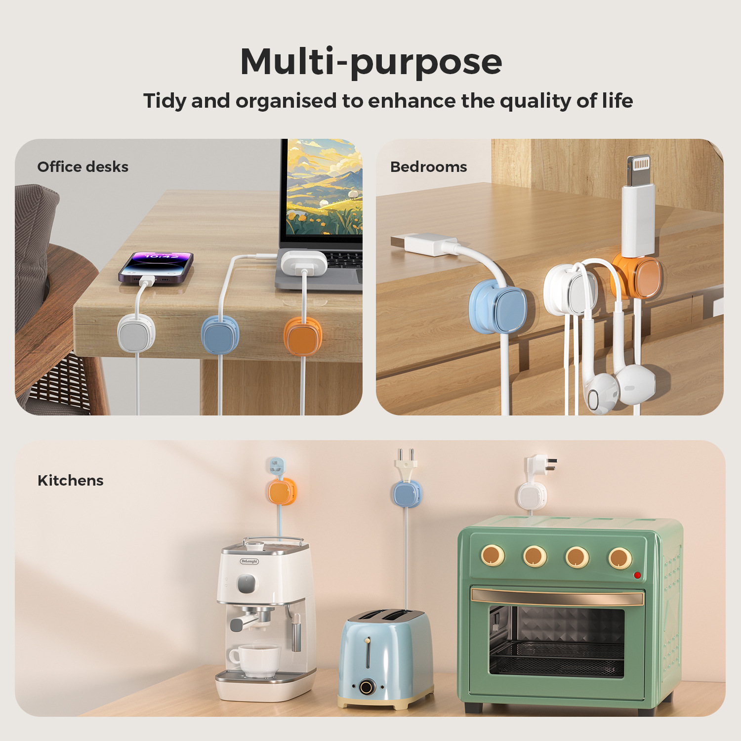 adhesive cable organizer Cable - Cable Management Box incelemesi ve fiyatı