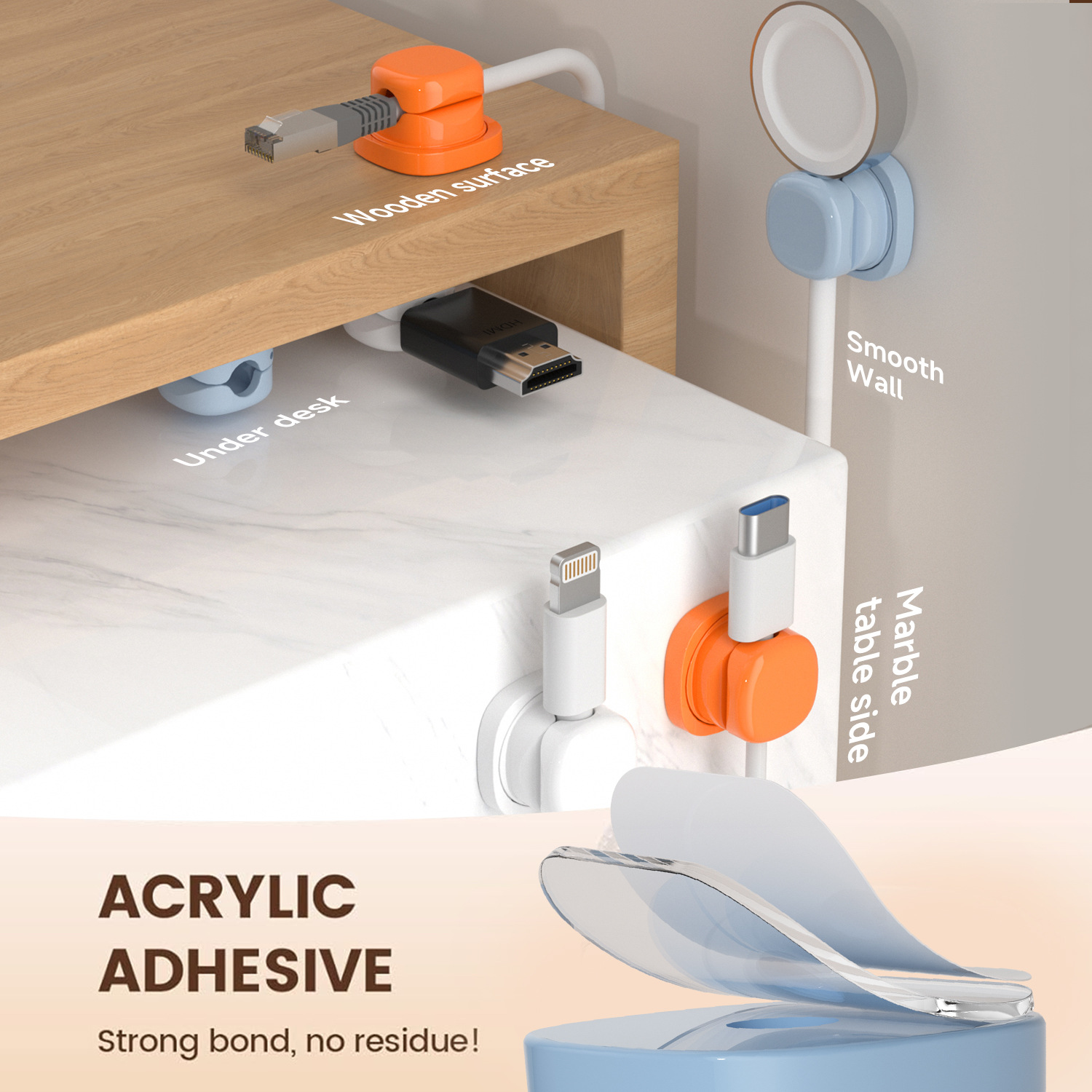 adhesive cable organizer Cable - Cable Management Box incelemesi ve fiyatı