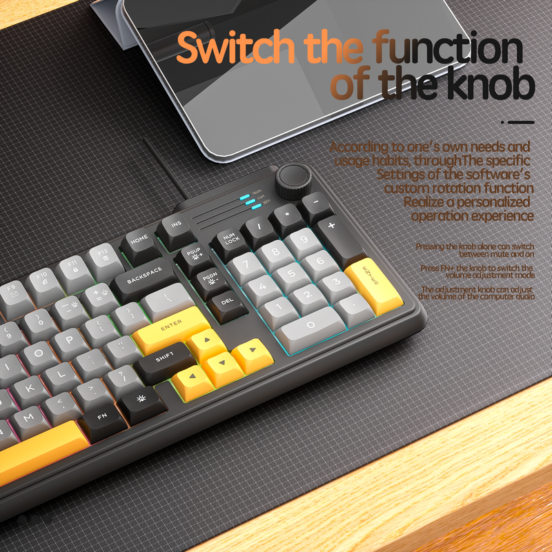 Wired Silent Waterproof Keyboa - Home Office For Mac incelemesi ve fiyatı