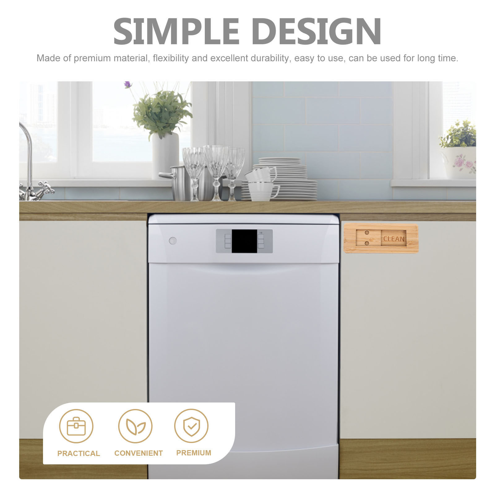Dirty Clean Dishwasher Magnet  - Home Office Organization incelemesi ve fiyatı