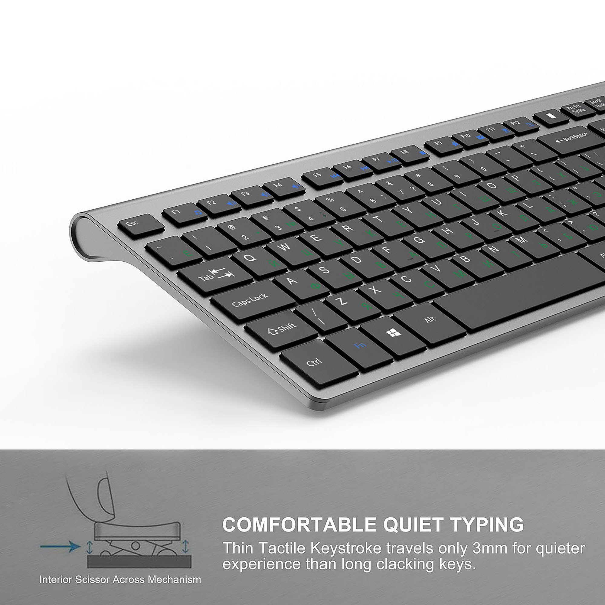 2.4G Rechargeable Wireless Key - Home Office For Mac incelemesi ve fiyatı