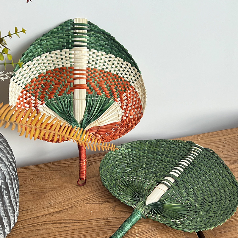 1pc Bamboo Woven Hand-Woven Fa - Home Office Form incelemesi ve fiyatı