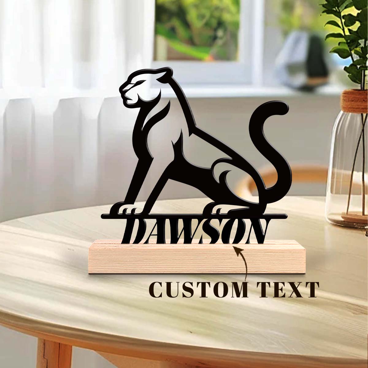 1Pc Csutom Name Mighty Cheetah - Home Office Decor incelemesi ve fiyatı