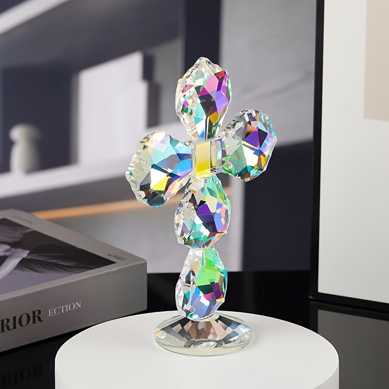 Classic Crystal Cross Statue - - Home Office Feng Shui incelemesi ve fiyatı