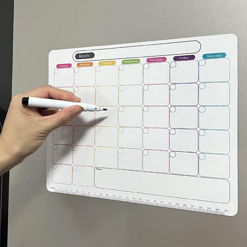 📚 Magnetic Refrigerator Dry Er - Magnetic Calendar Board incelemesi ve fiyatı