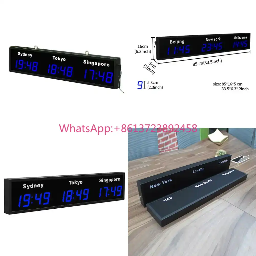 CP034 Digital World Wall Clock - Home Office Updates incelemesi ve fiyatı