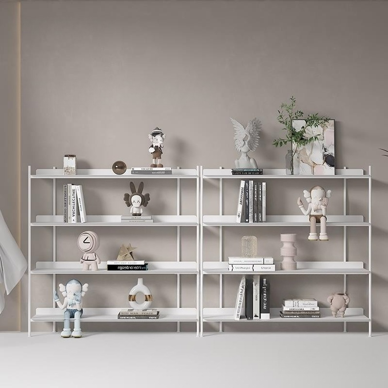 Nordic light luxury wrought ir - Home Office Bookshelves incelemesi ve fiyatı