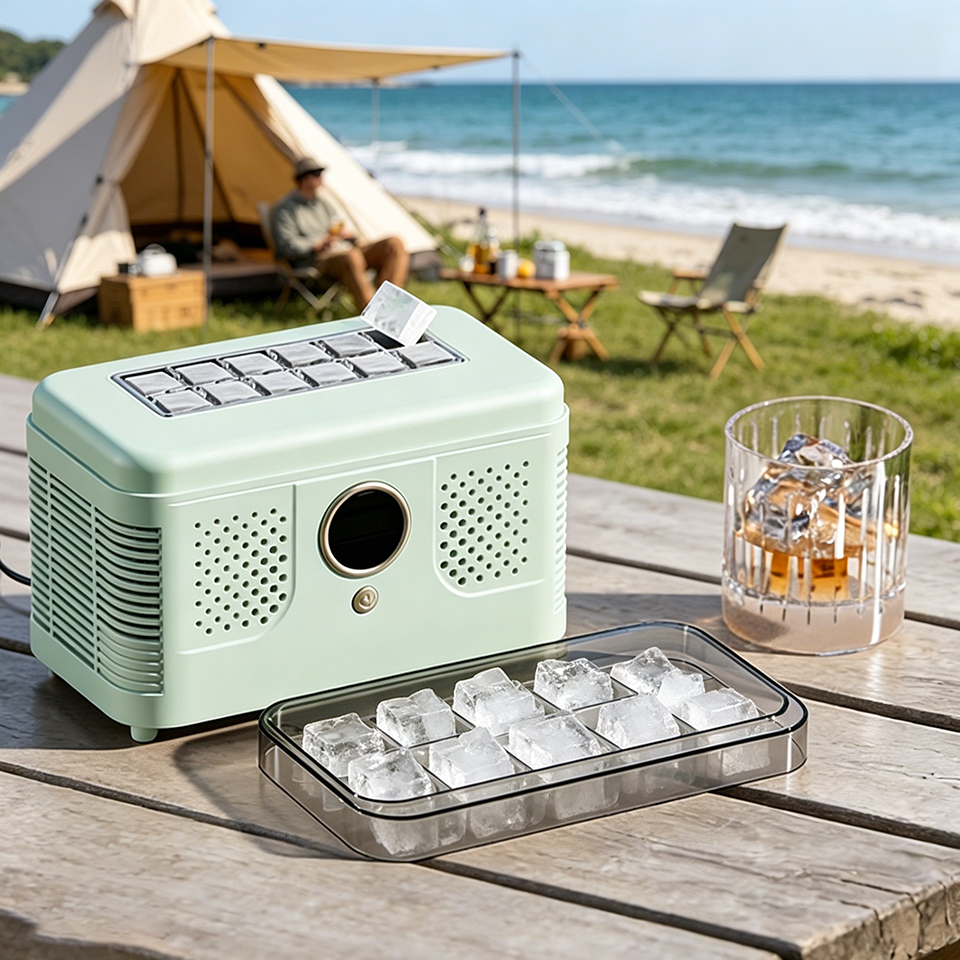 12V/220V Portable Mini Ice Mak - Home Office Equipment incelemesi ve fiyatı