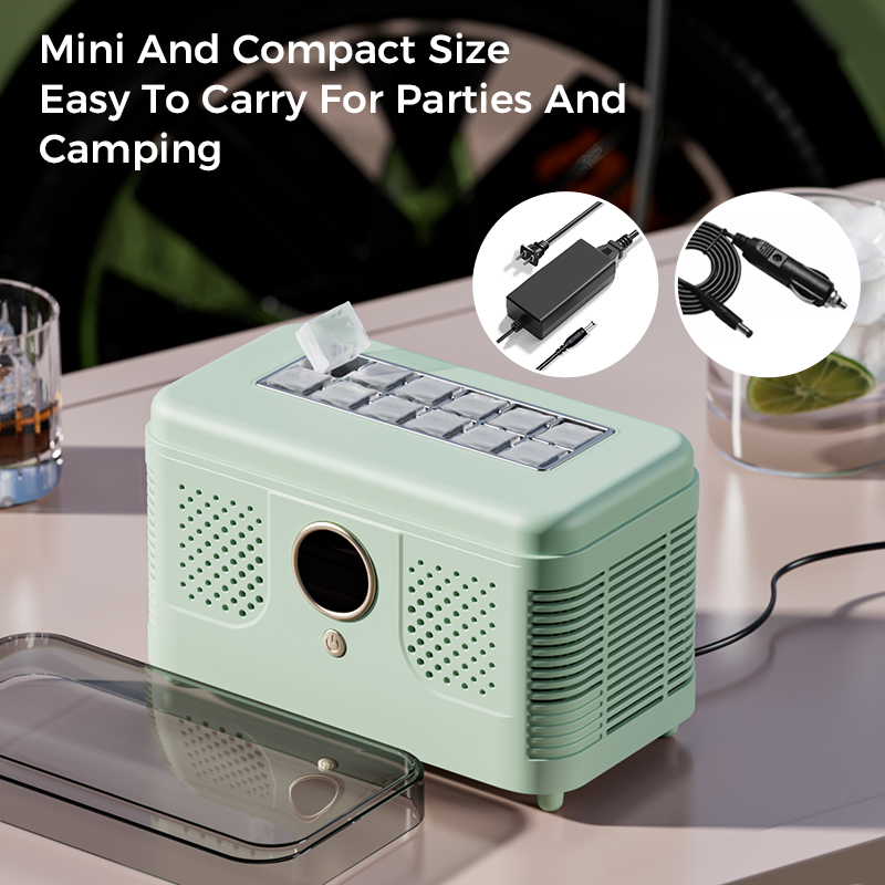 12V/220V Portable Mini Ice Mak - Home Office Equipment incelemesi ve fiyatı
