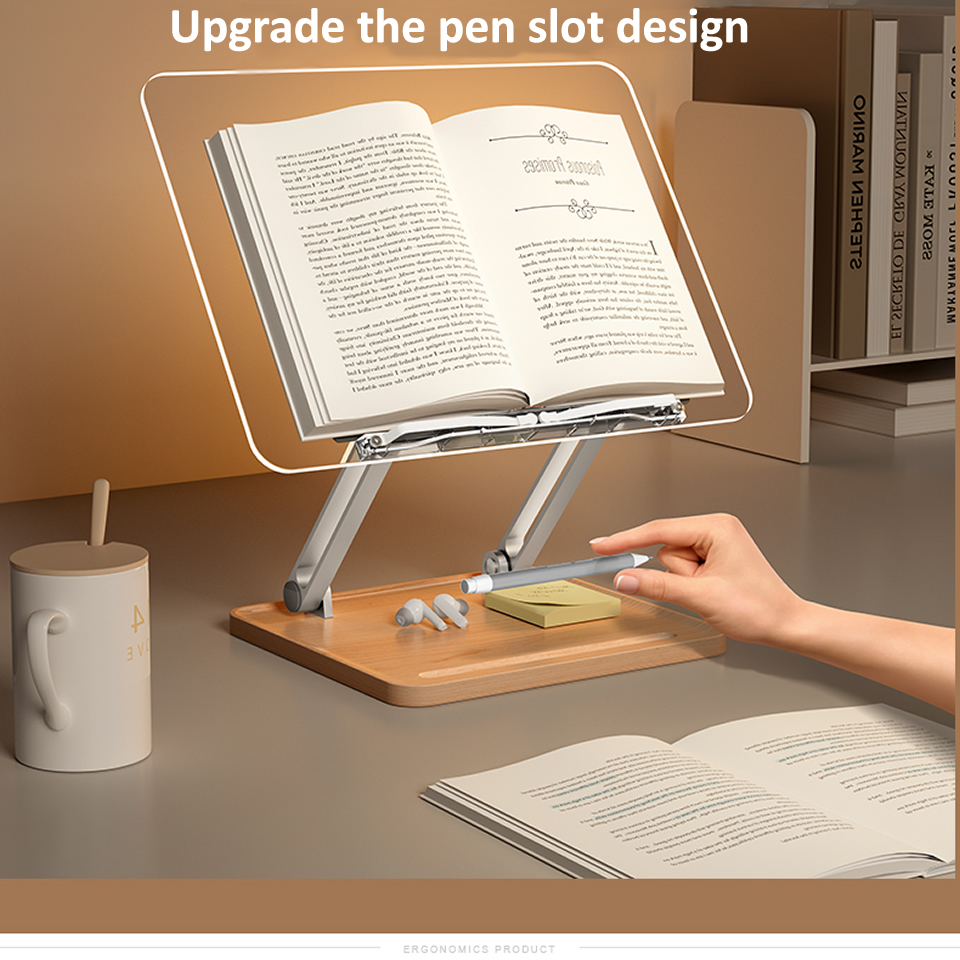 Wooden Reading Stand with ligh - Home Office Organization incelemesi ve fiyatı