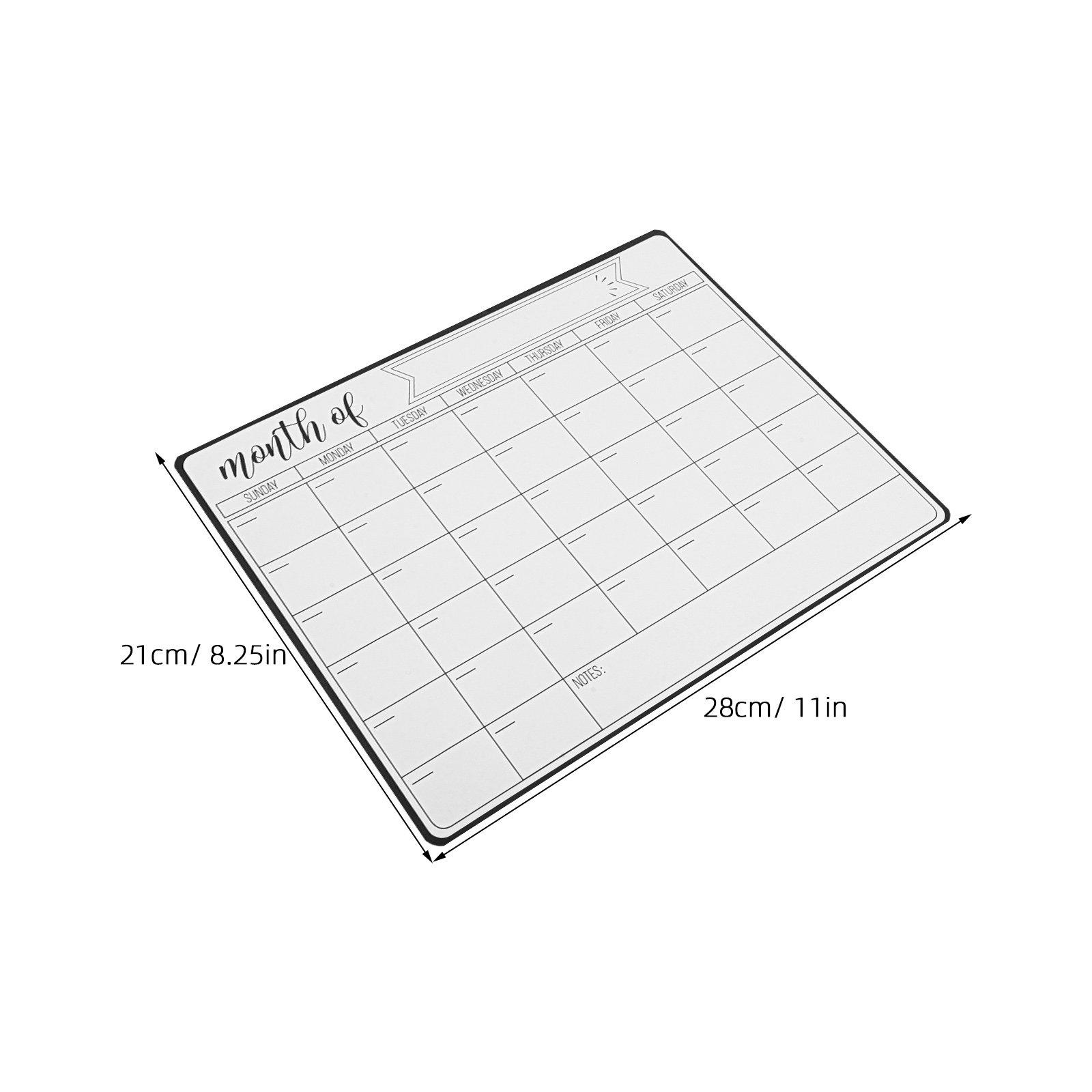 4Pcs Magnetic Whiteboard Month - Magnetic Calendar Board incelemesi ve fiyatı