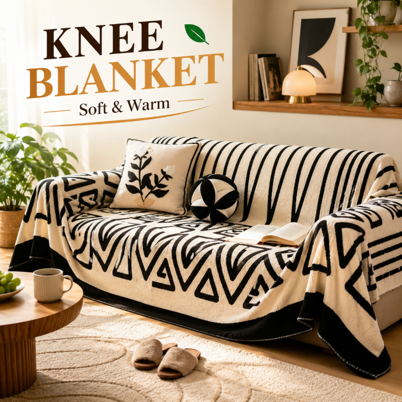 Boho Black White Flannel Sofa  - Home Office Equipment incelemesi ve fiyatı