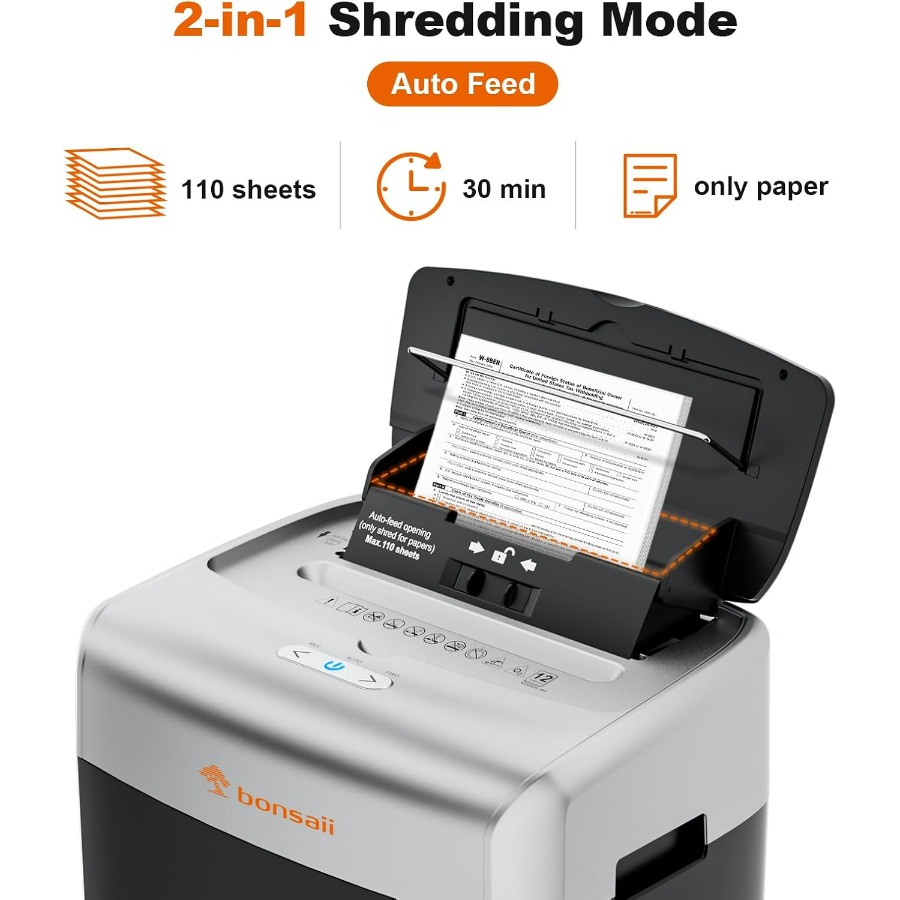 Heavy duty paper shredder with - Home Office Form incelemesi ve fiyatı