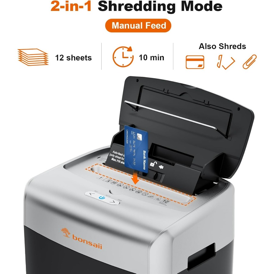 Heavy duty paper shredder with - Home Office Form incelemesi ve fiyatı