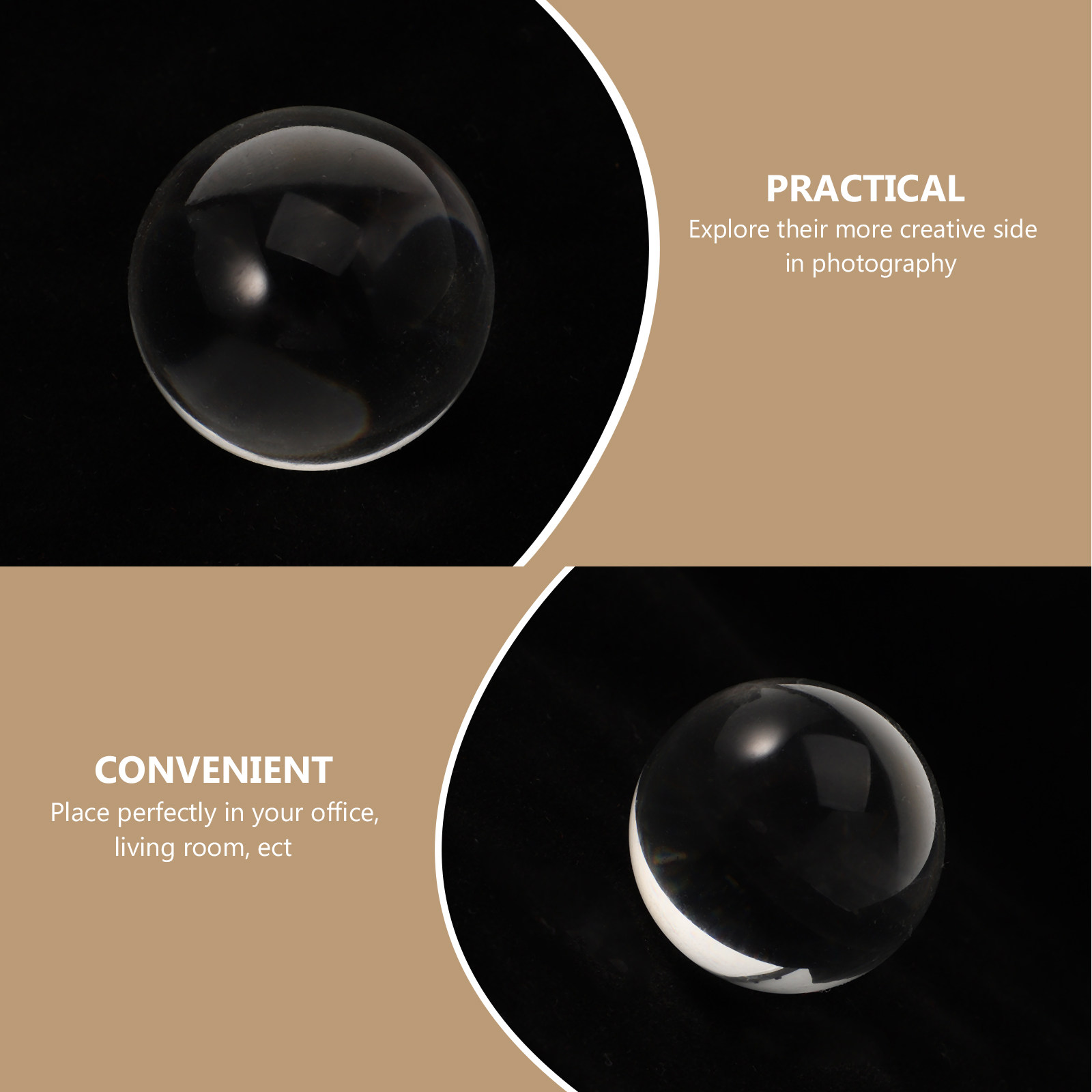 3Cm Transparent Crystal Ball S - Home Office Feng Shui incelemesi ve fiyatı