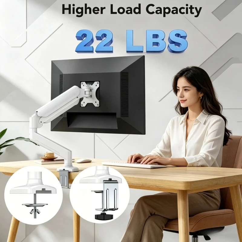 Single Monitor Desk Mount Arm– - Monitor Riser Stand incelemesi ve fiyatı