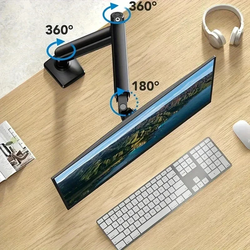 Single Monitor Desk Mount Arm– - Monitor Riser Stand incelemesi ve fiyatı