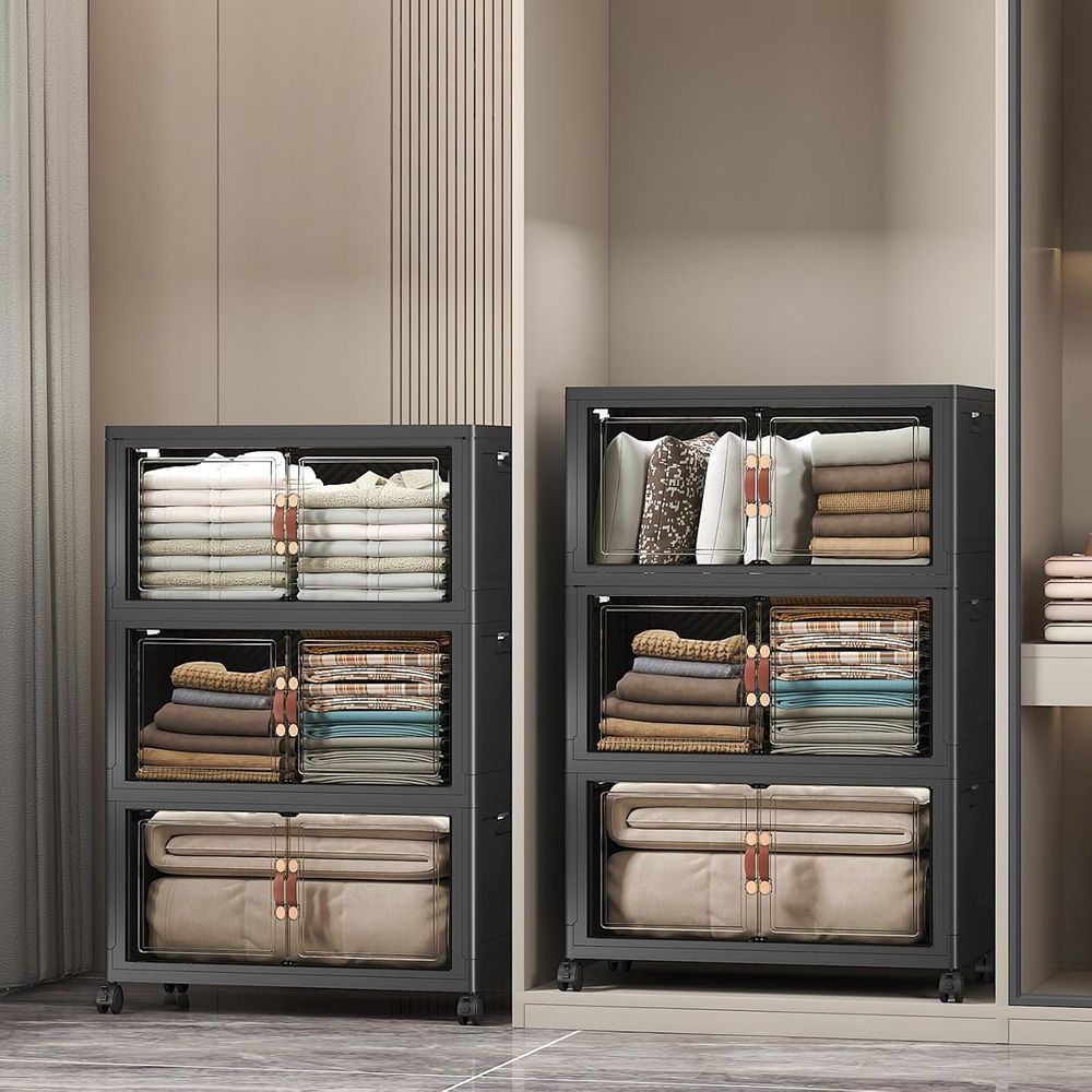 Large Stackable Storage Bins w - Home Office Organization incelemesi ve fiyatı