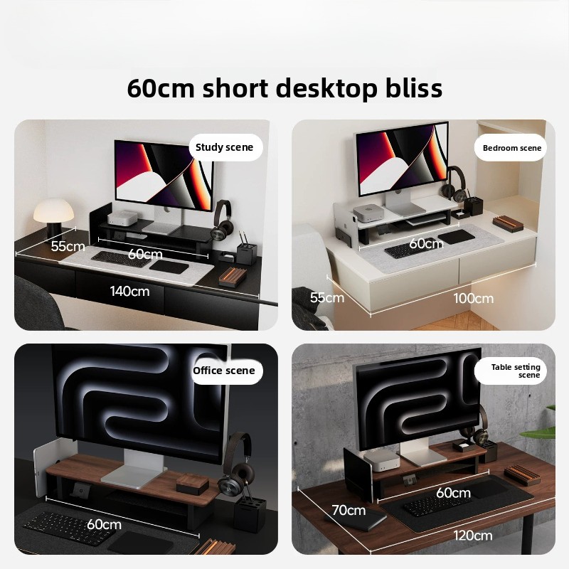 Hot Sale! Walnut Monitor Stand - Monitor Riser Stand incelemesi ve fiyatı