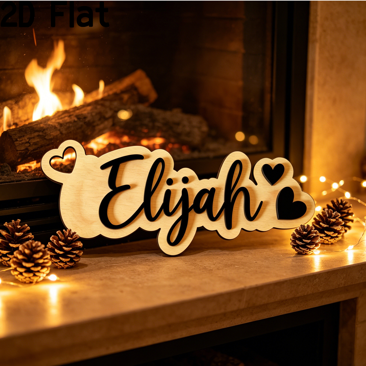 1Pc Custom Love Decor Wooden A - Home Office Decor incelemesi ve fiyatı