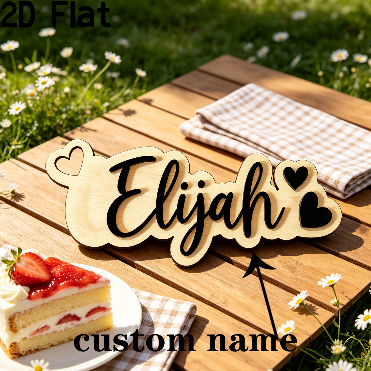 1Pc Custom Love Decor Wooden A - Home Office Decor incelemesi ve fiyatı