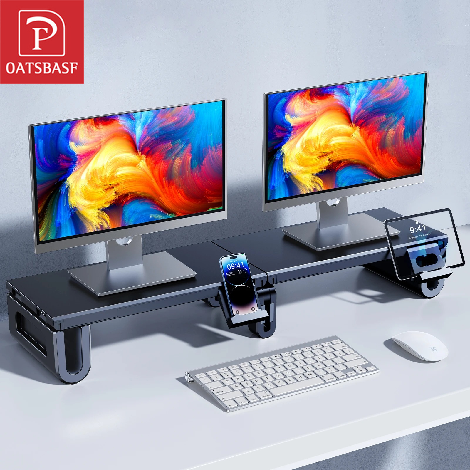 Oatsbasf Dual Monitor Stand Ri - Monitor Riser Stand incelemesi ve fiyatı