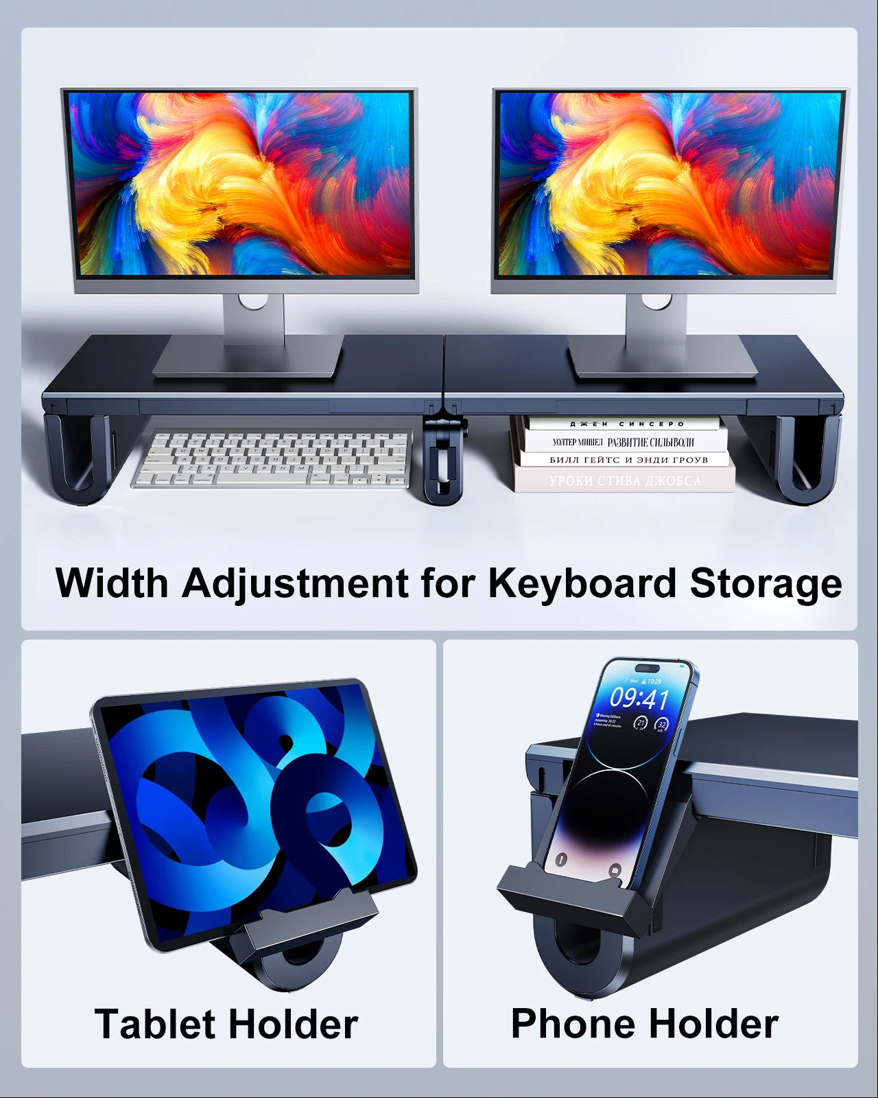 Oatsbasf Dual Monitor Stand Ri - Monitor Riser Stand incelemesi ve fiyatı