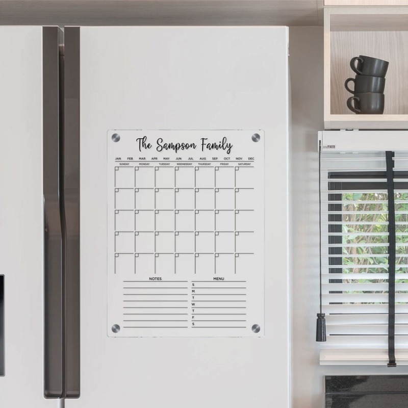 Acrylic Fridge Calendar, Magne - Magnetic Calendar Board incelemesi ve fiyatı