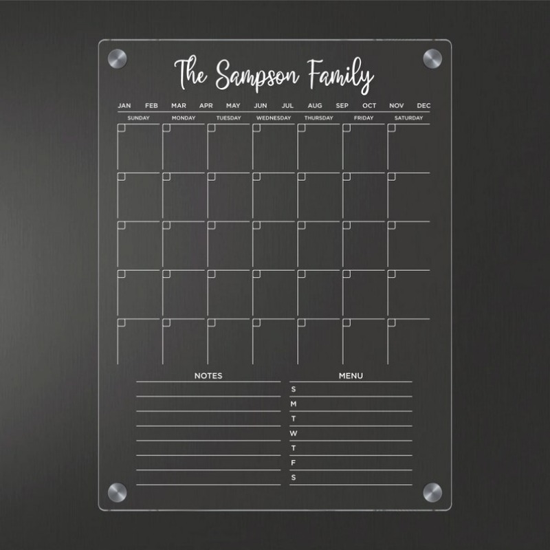 Acrylic Fridge Calendar, Magne - Magnetic Calendar Board incelemesi ve fiyatı