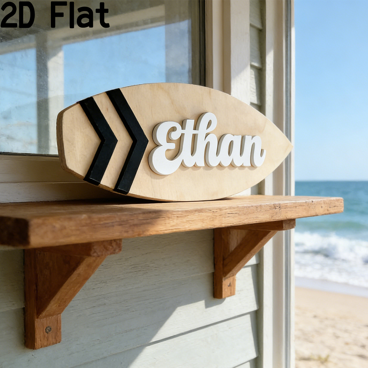 1Pc Custom Surfboard Wooden Ac - Home Office Decor incelemesi ve fiyatı