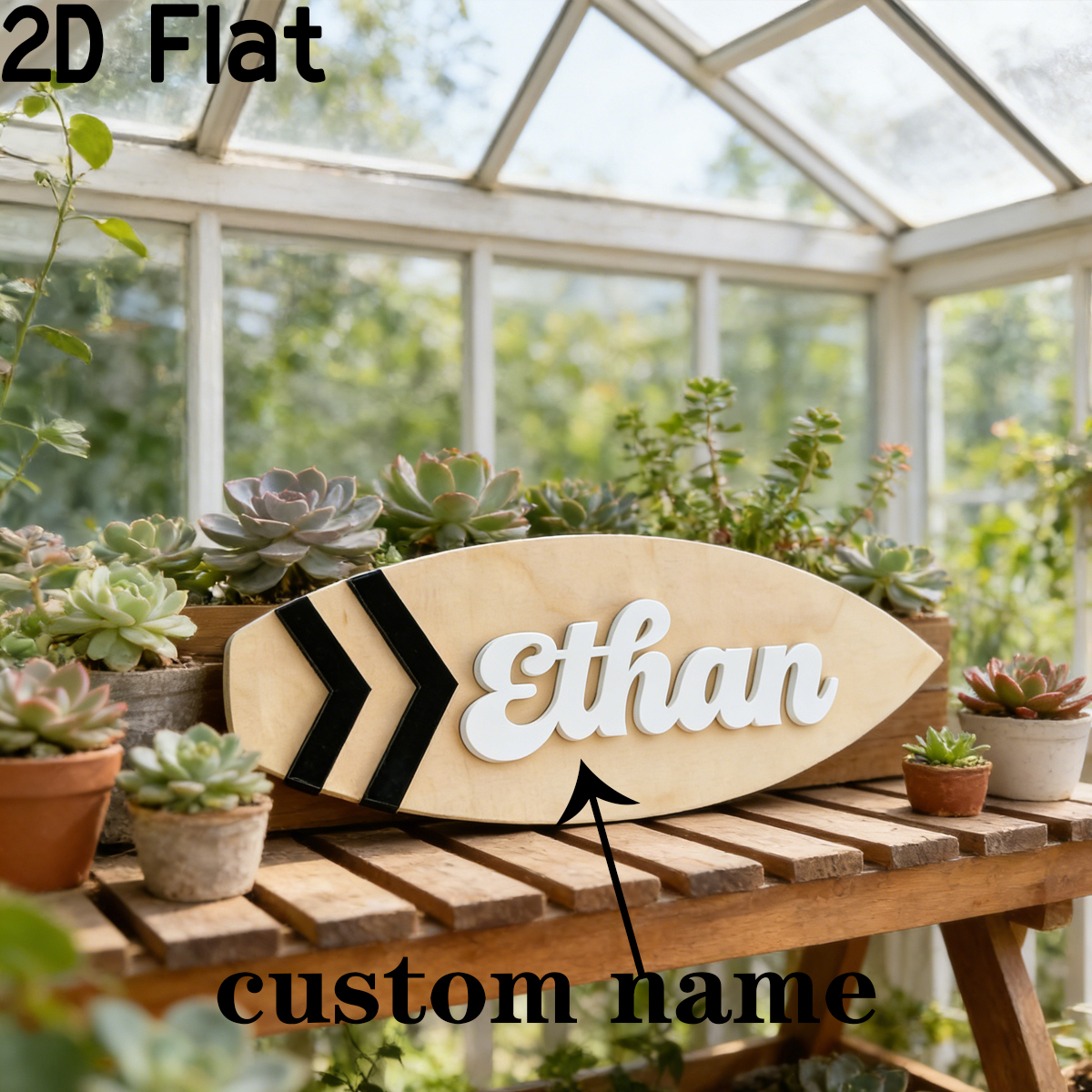 1Pc Custom Surfboard Wooden Ac - Home Office Decor incelemesi ve fiyatı