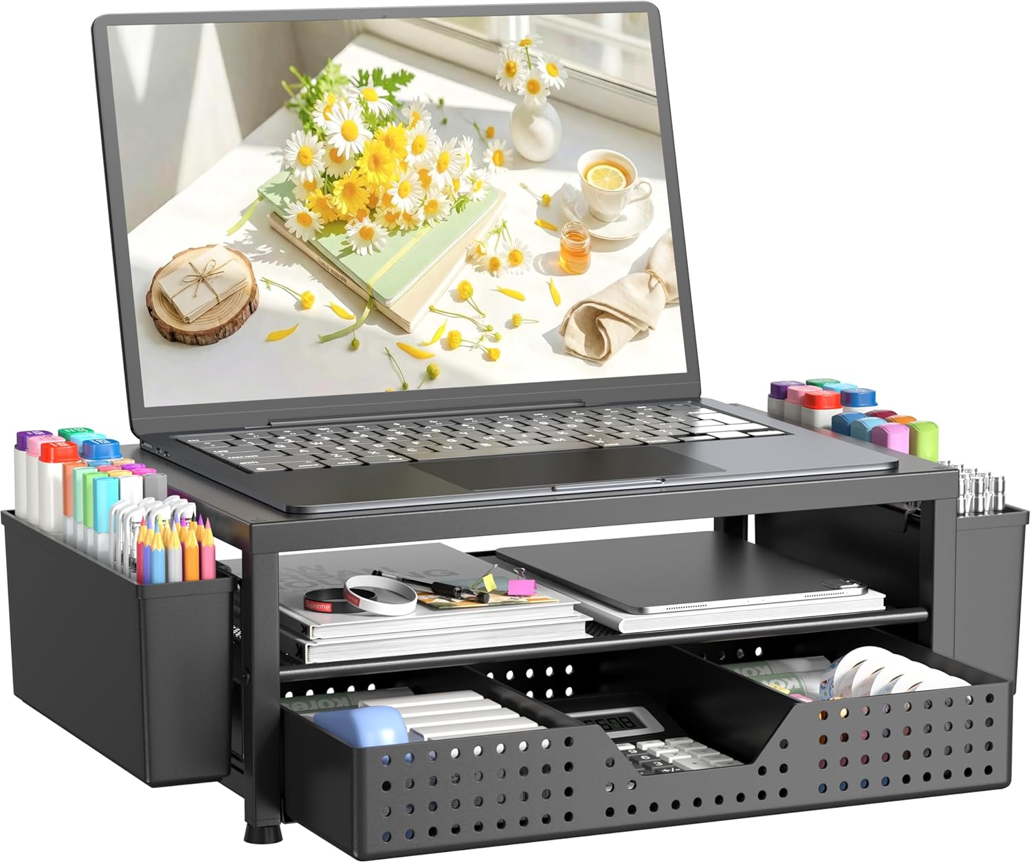 2-Tier Laptop Monitor Stand Ri - Monitor Riser Stand incelemesi ve fiyatı