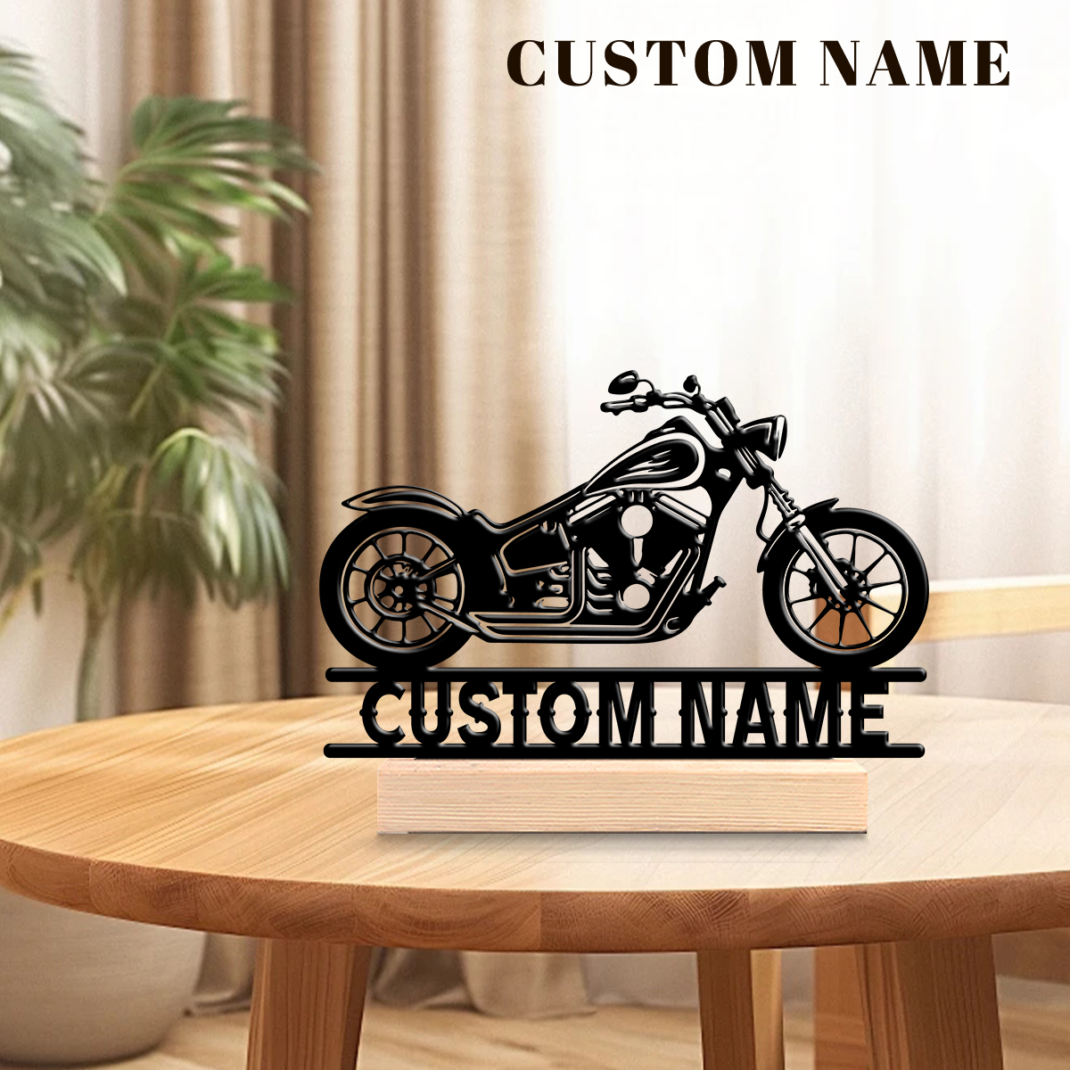 1Pc Csutom Name Road Motorbike - Home Office Decor incelemesi ve fiyatı