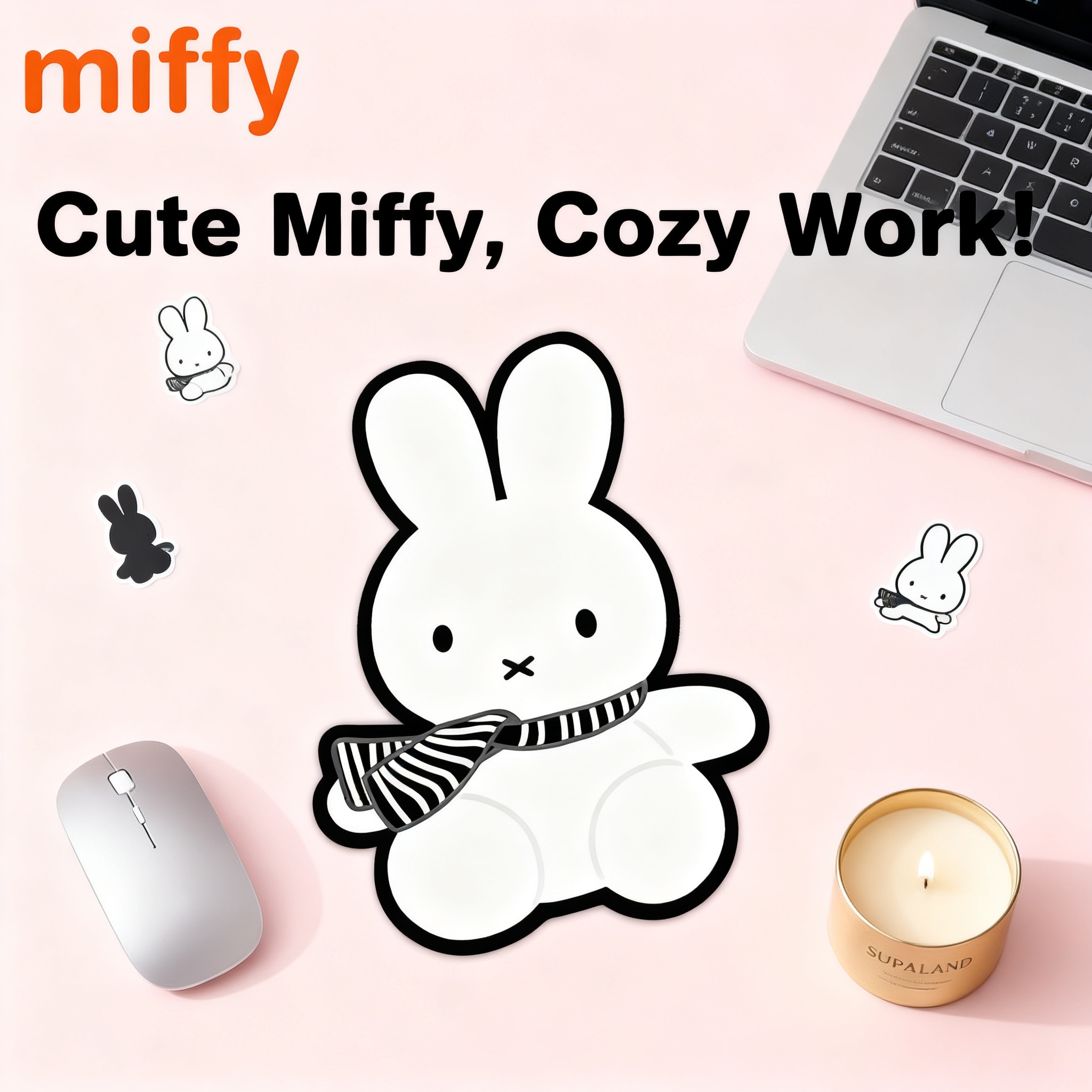 Miffy Kawaii Cartoon Rabbit Mo - Home Office Hidden Desk incelemesi ve fiyatı