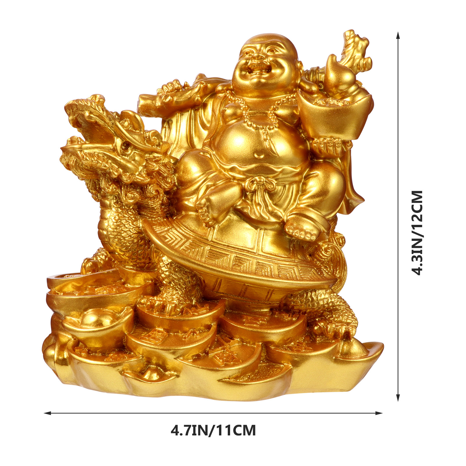 Laughing Buddha Statue Resin M - Home Office Feng Shui incelemesi ve fiyatı