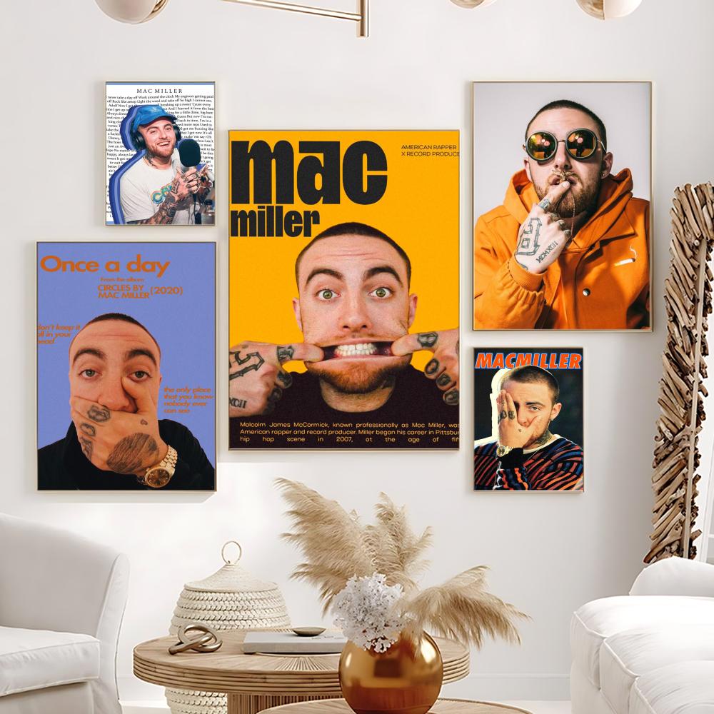 Rapper M-Mac Miller Poster HD  - Home Office For Mac incelemesi ve fiyatı