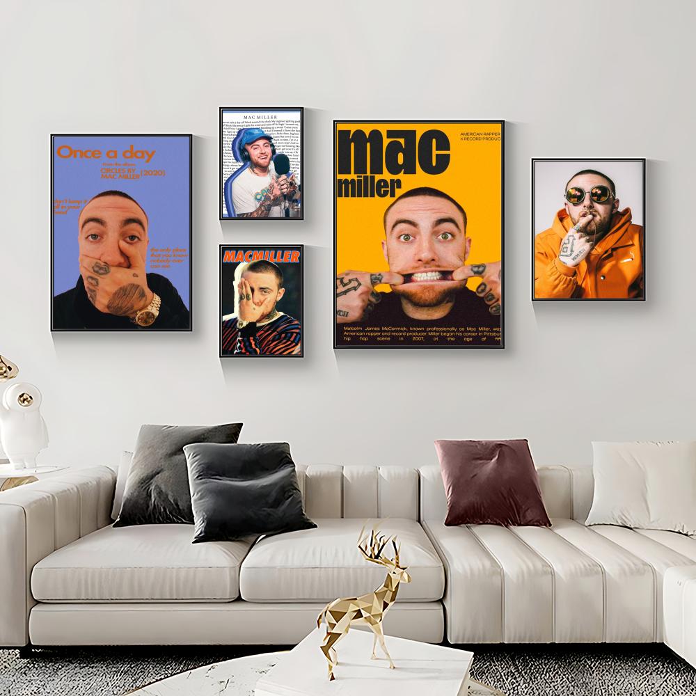 Rapper M-Mac Miller Poster HD  - Home Office For Mac incelemesi ve fiyatı