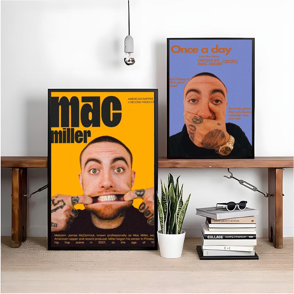 Rapper M-Mac Miller Poster HD  - Home Office For Mac incelemesi ve fiyatı