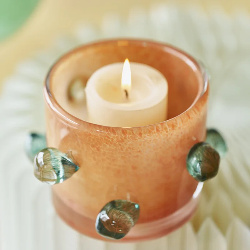 Colorful Round Bead Glass Vase - Home Office Form incelemesi ve fiyatı